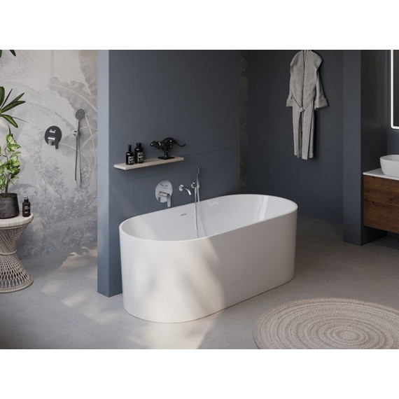 Ванна отдельностоящая BelBagno 180x80 см BB705-1800-800, Размер - мм: 1800х800 - фото 5