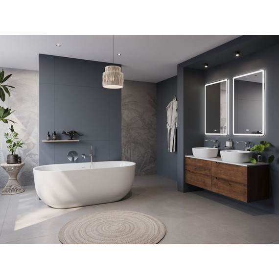 Ванна отдельностоящая BelBagno 170x77 см BB706-1700-770, Размер - мм: 1700х750 - фото 4