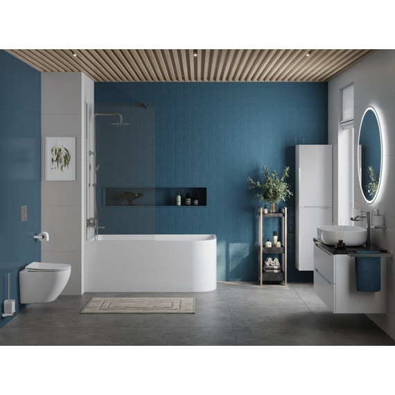 Ванна акриловая BelBagno 170x73 см BB712-1700-730-L - фото, картинка 4 Ванна акриловая BelBagno 170x73 см BB712-1700-730-L - фото 4