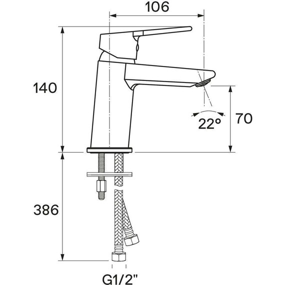 Смеситель для раковины Santek Найра WH5A02001C001 - фото 9