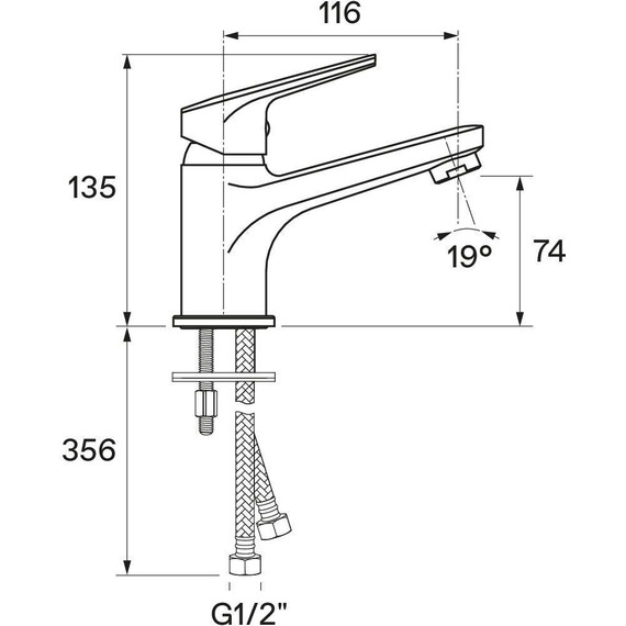 Смеситель для раковины Santek Кант WH5A02002C001 - фото 9