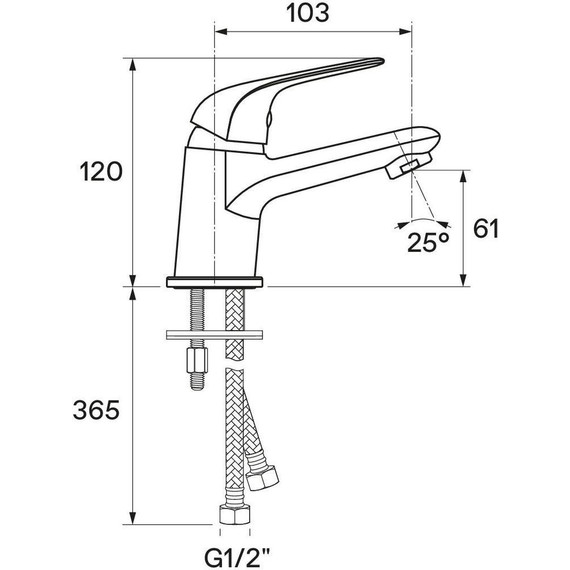 Смеситель для раковины Santek Нико WH5A02005C001 - фото 9