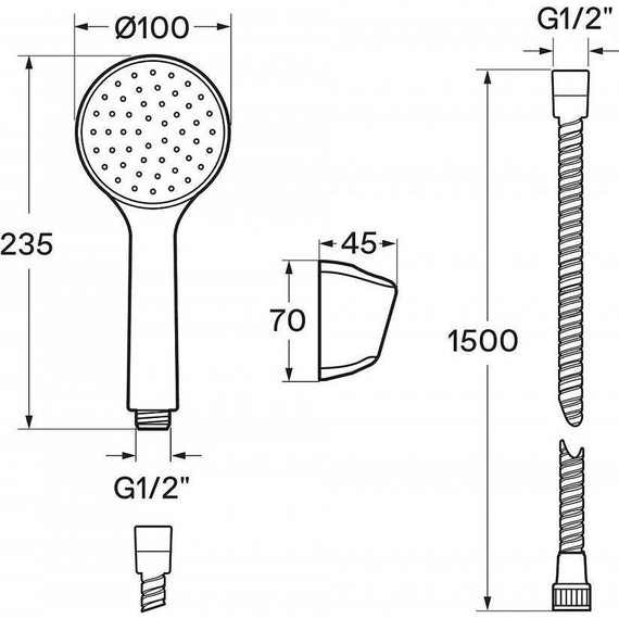 Смеситель для ванны Santek Венга WH5A10003C001 - фото 11
