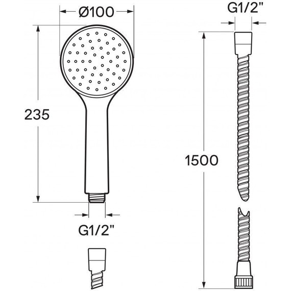 Смеситель для ванны Santek Рокс WH5A12014C001 - фото 5