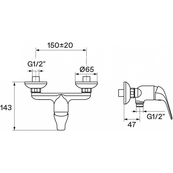 Смеситель для душа Santek Нико WH5A20005C001 - фото 8