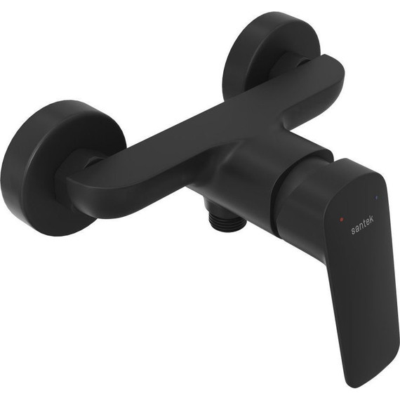 Смеситель для душа Santek Таос WH5A20009N001, чёрный матовый - фото 2