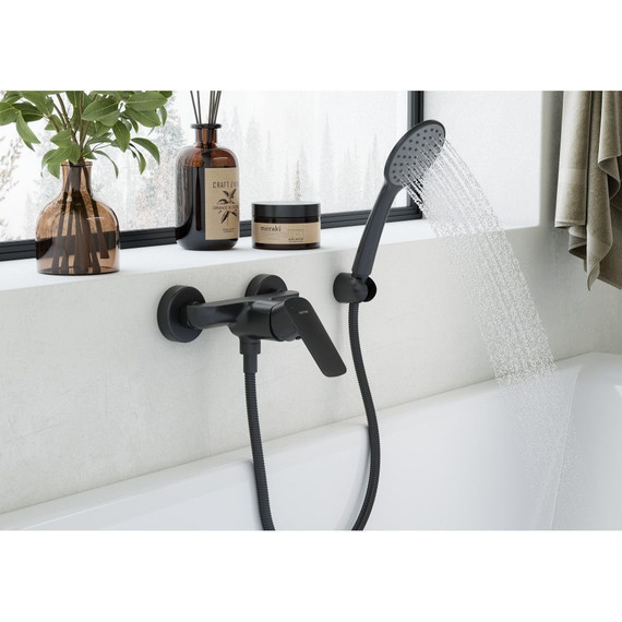 Смеситель для душа Santek Таос WH5A20009N001, чёрный матовый - фото 3
