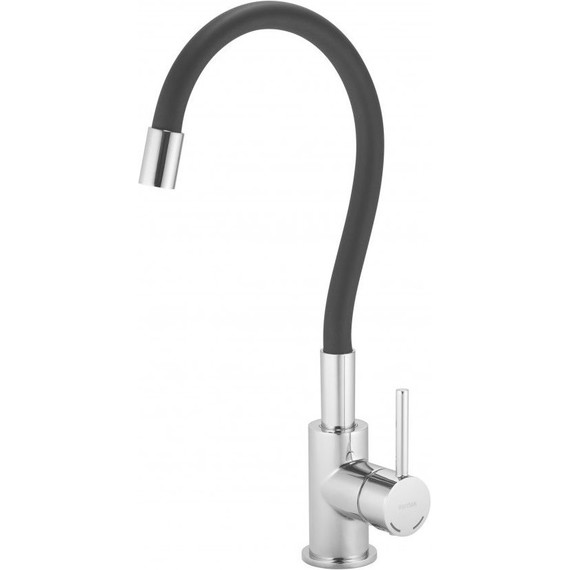 Смеситель для кухни Santek Тесио WH5A44012C001, хром/чёрный - фото 2