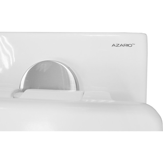 Унитаз подвесной безободковый Azario Vento AZ-1046 с тонкой крышкой микролифт - фото 10