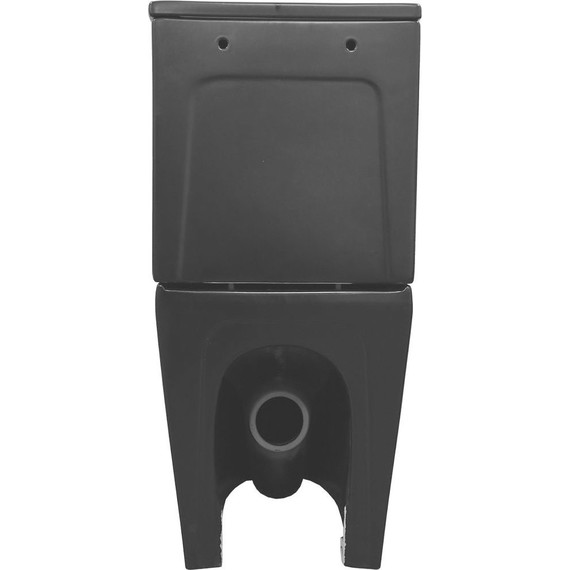 Унитаз-компакт безободковый Azario Black Queen AZ-8380 с тонкой крышкой микролифт, чёрный матовый, Цвет производителя: чёрный матовый - фото, картинка 11 Унитаз-компакт безободковый Azario Black Queen AZ-8380 с тонкой крышкой микролифт, чёрный матовый, Цвет производителя: чёрный матовый - фото 11