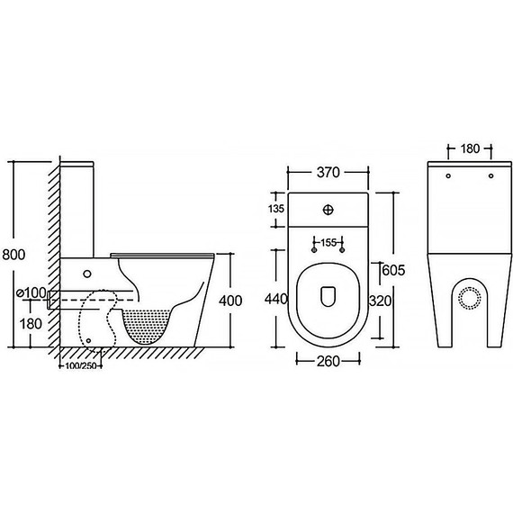 Унитаз-компакт безободковый Azario Black Queen AZ-8380 с тонкой крышкой микролифт, чёрный матовый, Цвет производителя: чёрный матовый - фото, картинка 16 Унитаз-компакт безободковый Azario Black Queen AZ-8380 с тонкой крышкой микролифт, чёрный матовый, Цвет производителя: чёрный матовый - фото 16