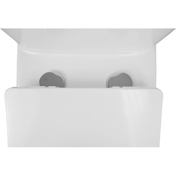 Унитаз-моноблок безободковый с функцией биде Azario Sente AZ-8614B с тонкой крышкой микролифт - фото, картинка 12 Унитаз-моноблок безободковый с функцией биде Azario Sente AZ-8614B с тонкой крышкой микролифт - фото 12