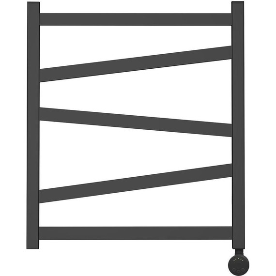 Полотенцесушитель электрический Point Феникс П5 500x600 мм PN15156BE, чёрный - фото 
