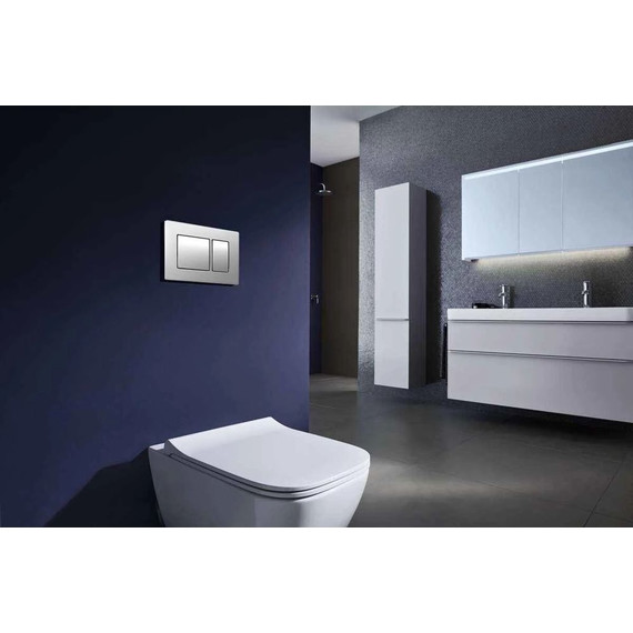 Инсталляция для подвесного унитаза Azario AZ-8010-1000 (кнопка смыва хром матовая AZ-8200-0030) - фото 5