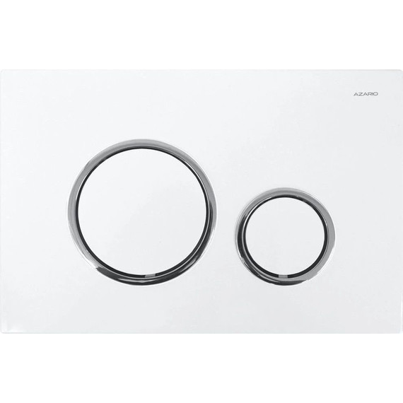 Инсталляция для подвесного унитаза Azario AZ-8010-1000 (кнопка смыва белая/хром AZ-8200-0045) - фото 4