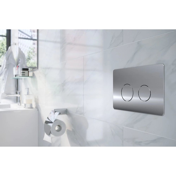 Инсталляция для подвесного унитаза Azario AZ-8010-1000 (кнопка смыва хром глянцевая AZ-8200-0084/AZ-P57-0120) - фото 5