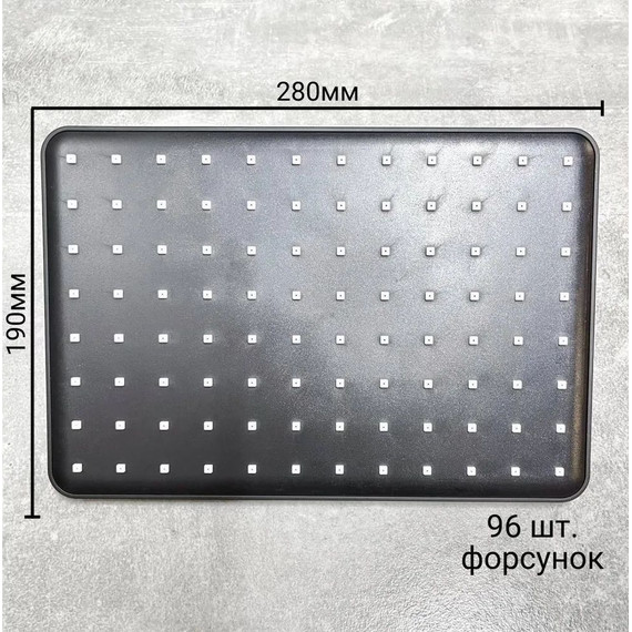 Душевая стойка Haiba HB24639-7, чёрный матовый - фото 6