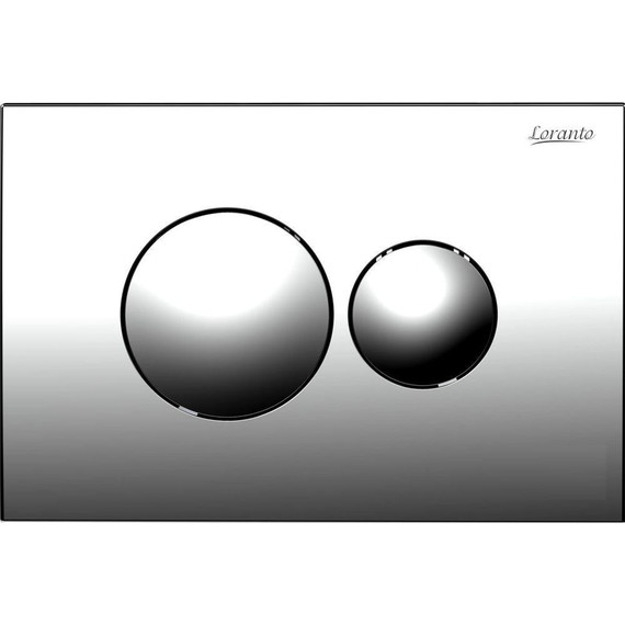 Инсталляция для унитаза Loranto 4501 (кнопка смыва хром глянцевая 7312) - фото 6