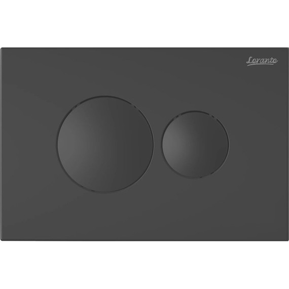 Инсталляция для унитаза Loranto 4501 (кнопка смыва чёрная матовая 7313) - фото 5