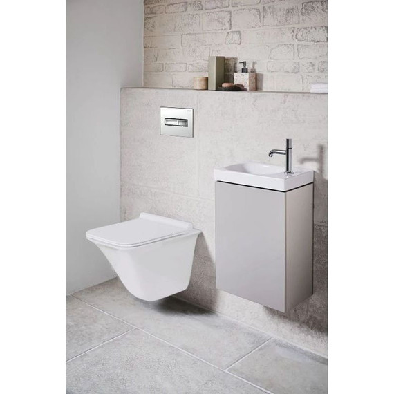 Инсталляция для унитаза Loranto 4501 (кнопка смыва хром глянцевая 7322) - фото 5