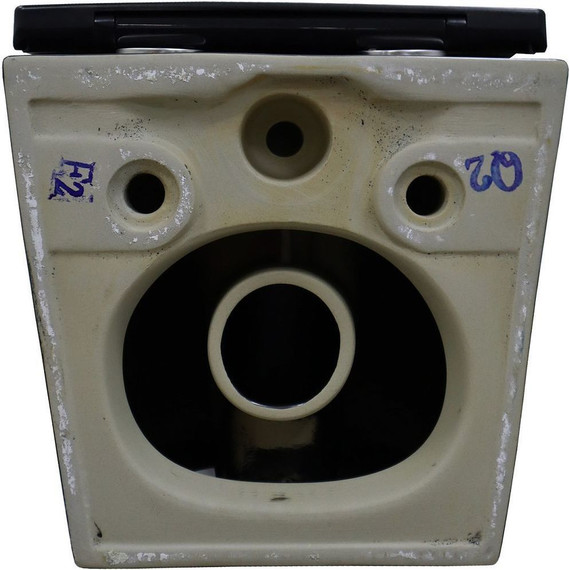 Унитаз подвесной безободковый Azario Grado AZ-0046-UQ1-MB с тонкой крышкой микролифт, чёрный матовый (Система смыва торнадо), Цвет производителя: чёрный матовый - фото 11