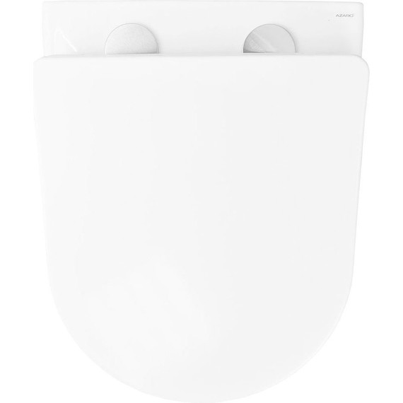 Инсталляция с подвесным унитазом комплект: Grohe Rapid SL 38772001 с подвесным безободковым унитазом Azario Gloria AZ-2003 сиденье микролифт, крепление, кнопка смыва хром + набор для гигиенического душа Haiba HB5511 - фото 10