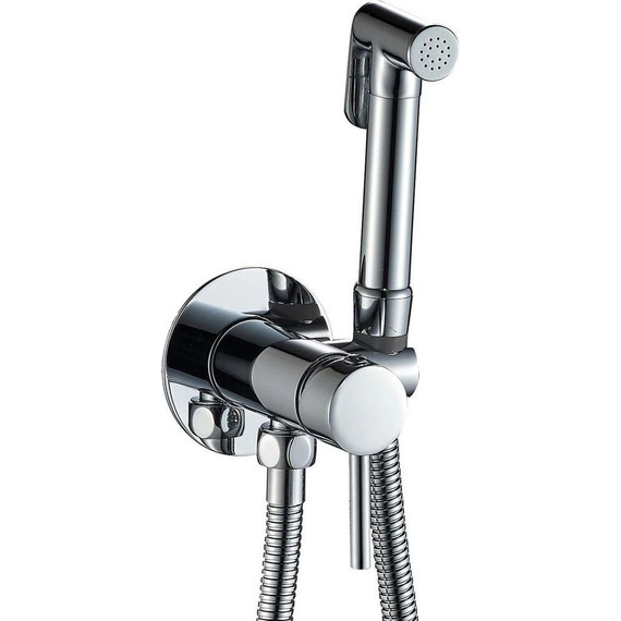 Инсталляция с подвесным унитазом комплект: Grohe Rapid SL 38772001 с подвесным безободковым унитазом Azario Gloria AZ-2003 сиденье микролифт, крепление, кнопка смыва хром + набор для гигиенического душа Haiba HB5511 - фото 14