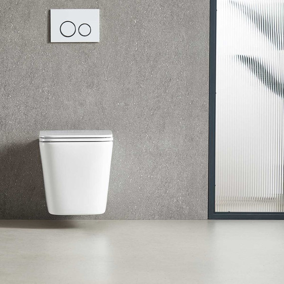 Унитаз подвесной Vincea Q-Line VT1-12T с тонкой крышкой микролифт (Система смыва торнадо) - фото 11