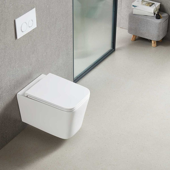 Унитаз подвесной Vincea Q-Line VT1-12T с тонкой крышкой микролифт (Система смыва торнадо) - фото 9