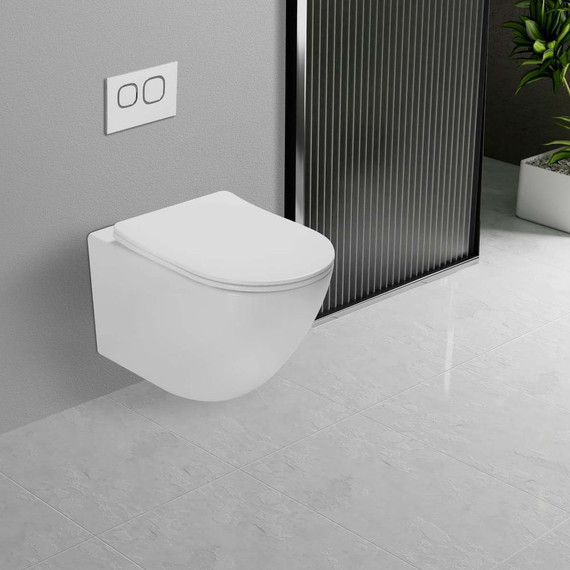 Унитаз подвесной Vincea Globo VT1-14T с тонкой крышкой микролифт (Система смыва торнадо) - фото, картинка 5 Унитаз подвесной Vincea Globo VT1-14T с тонкой крышкой микролифт (Система смыва торнадо) - фото 5