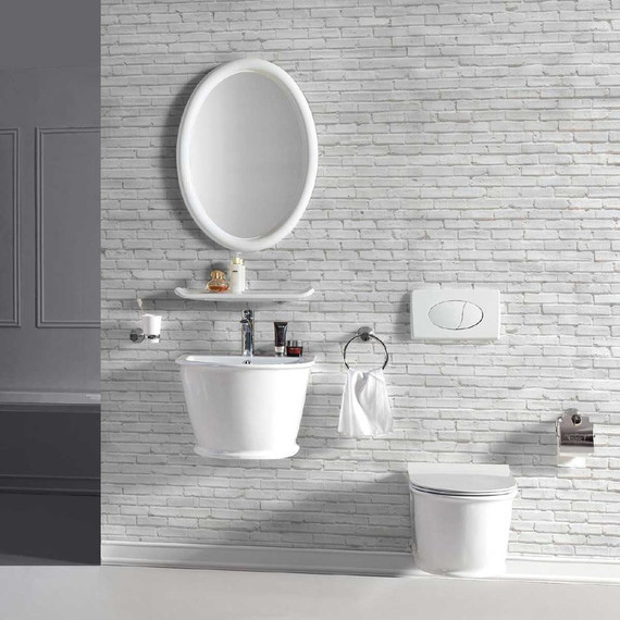 Унитаз подвесной безободковый Vincea Bordo VT1-16 с тонкой крышкой микролифт - фото 2