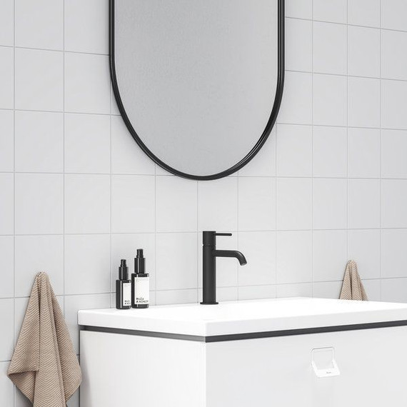 Смеситель для раковины Ravak ES 012.20BLM X070273, чёрный матовый - фото 2