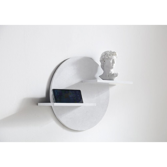 Полка Abber Stein AS1656, белый матовый - фото 2