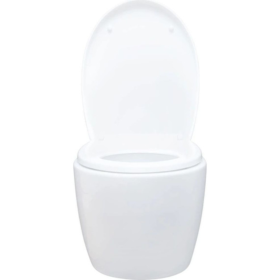 Унитаз подвесной безободковый Aquanet ZV-1 303977 с крышкой микролифт - фото 10