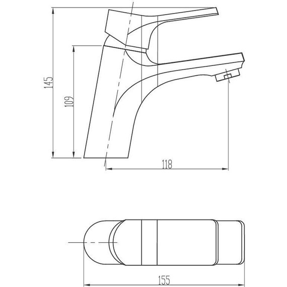 Смеситель для раковины Esko Eiger EG 26 - фото 4