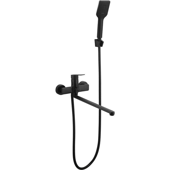 Смеситель для ванны Esko Singapore black SB 31, чёрный матовый - фото 