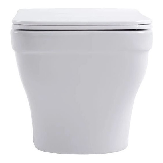 Унитаз подвесной безободковый Aquanet Elegant W LX-1163 280960 с тонкой крышкой микролифт - фото 7