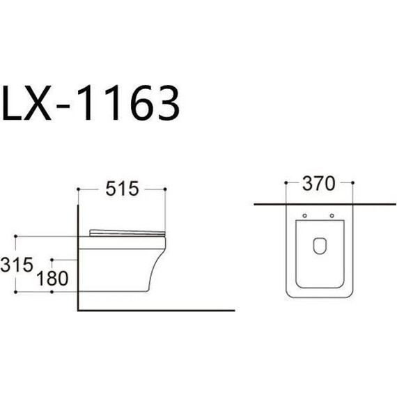 Унитаз подвесной безободковый Aquanet Elegant W LX-1163 280960 с тонкой крышкой микролифт - фото 8