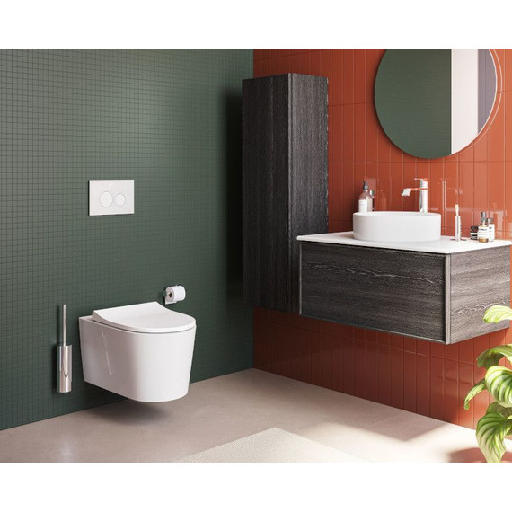 Унитаз подвесной безободковый Vitra Nest QuantumFlush 7870B403-0075 (система смыва Торнадо) - фото 5