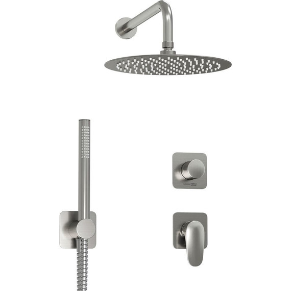 Душевая система для ванны WasserKraft Spree A1451.272.097.121.275.100.276, никель - фото 3