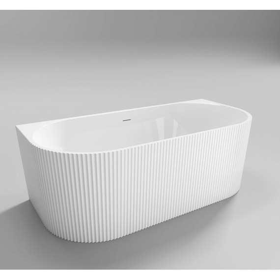 Ванна акриловая BelBagno 170x80 см BB713-1700-800-MATT, белый матовый - фото 