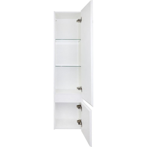 Пенал подвесной Azario Velluto 40 см CS00088605, белый матовый - фото 2