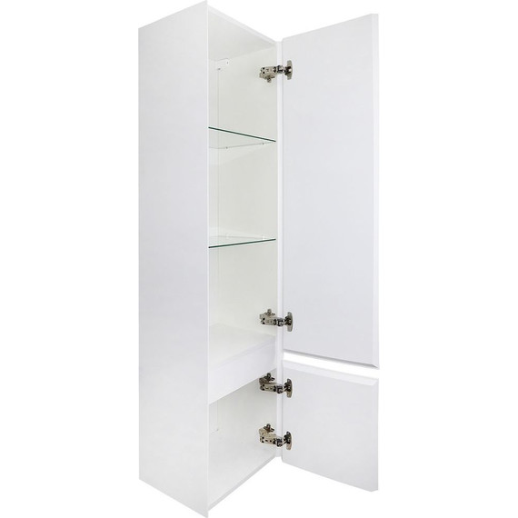 Пенал подвесной Azario Velluto 40 см CS00088605, белый матовый - фото 4