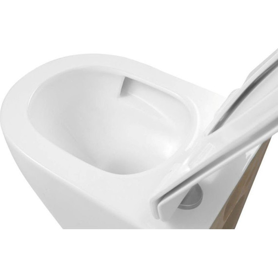 Инсталляция с подвесным унитазом комплект: Grohe Rapid SL 38772001 с подвесным унитазом Sole Pandora сиденье микролифт, крепление, кнопка смыва хром (система смыва Торнадо) - фото 9