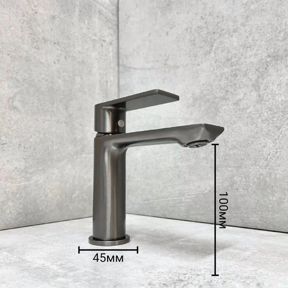 Смеситель для раковины Haiba HB10639-3, графит - фото 9