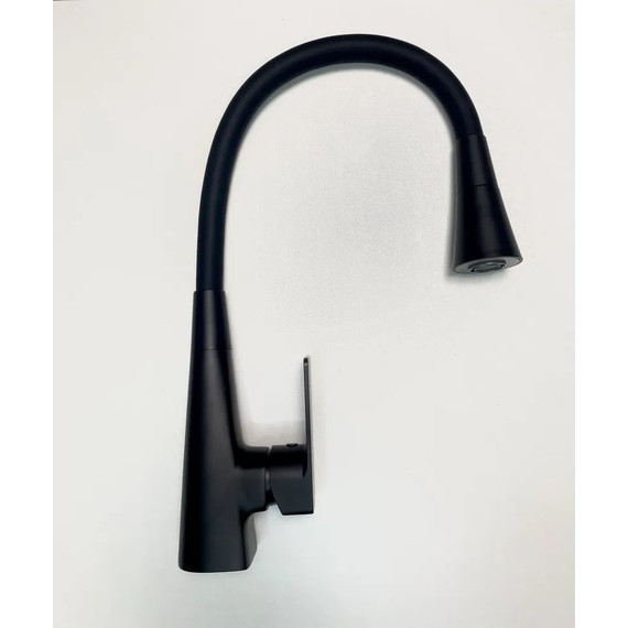 Смеситель для кухни Haiba HB73823-7, чёрный матовый - фото 4