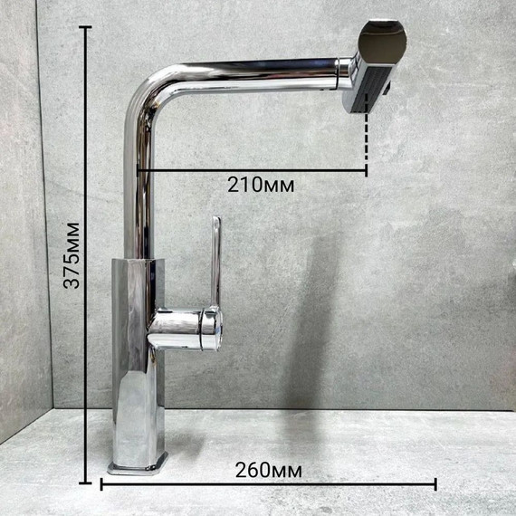 Смеситель для кухни Haiba HB73824 - фото 8