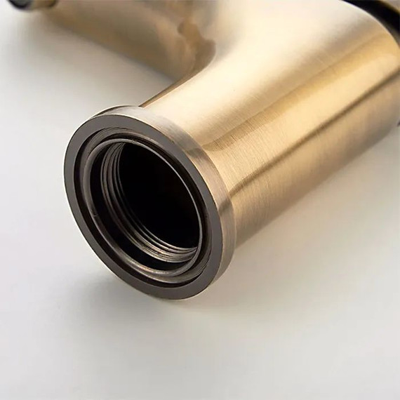 Смеситель для раковины Ledeme L1048C, бронза - фото 6