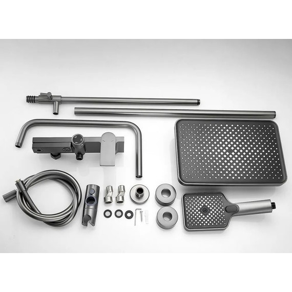 Душевая стойка Belz B24678-3, графит - фото 9