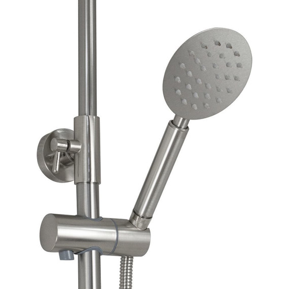 Душевая стойка Brimix 3085, сатин - фото 7